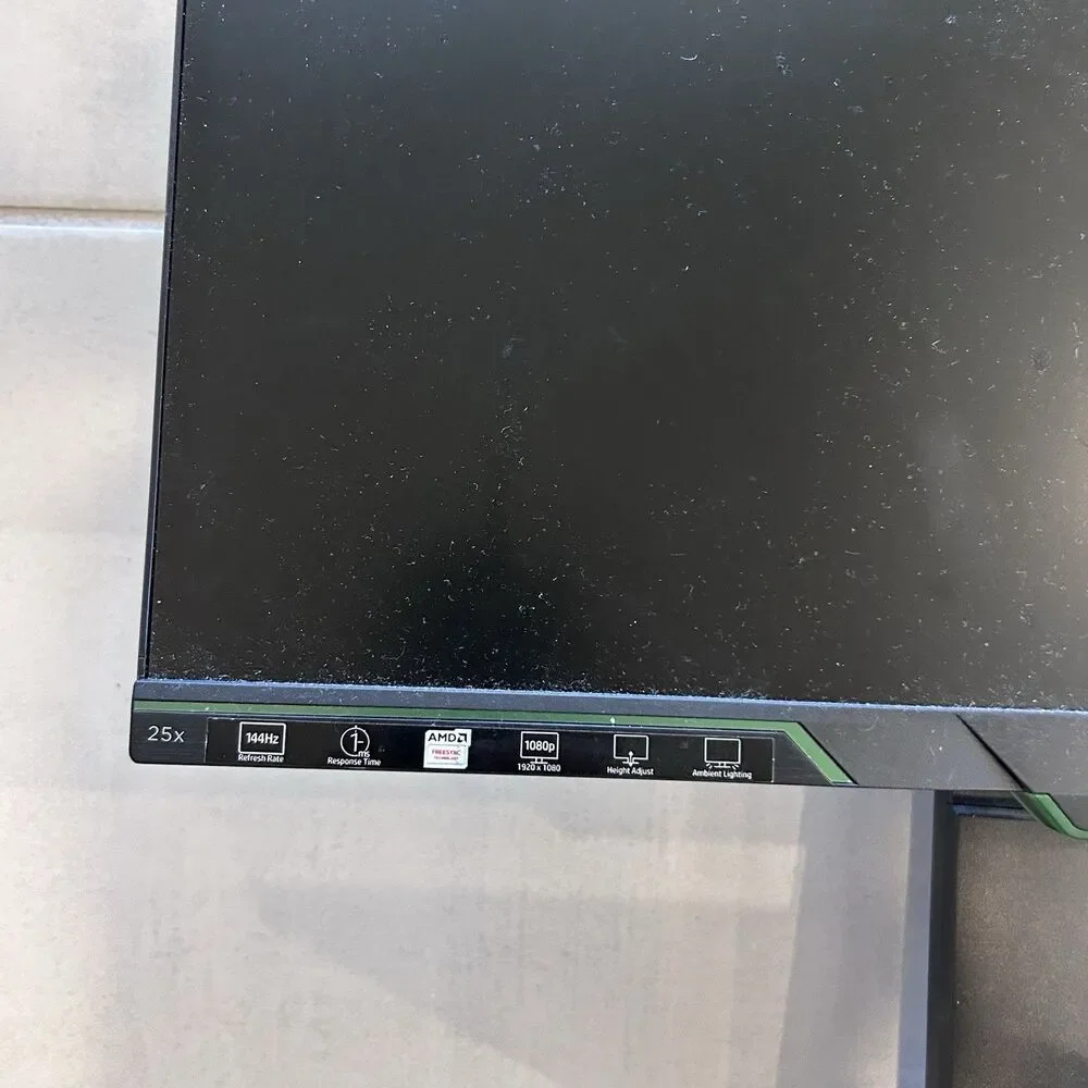 HP Monitor 25x 24.5-inch Monitor, a fast, vibrant display with gaming essantials